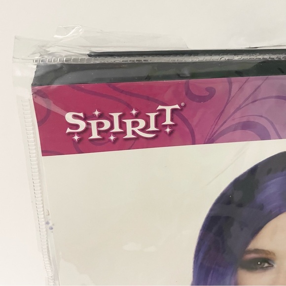 Spirit Dark Ombre Curls Wig Purple Halloween - Picture 7 of 16